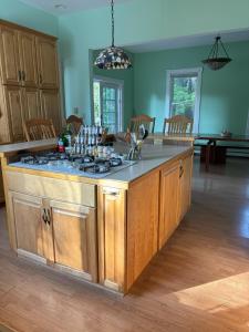 Η κουζίνα ή μικρή κουζίνα στο Bright and Cozy Room Saugerties