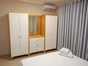 Postel nebo postele na pokoji v ubytování Hotel Adria