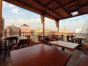 Restoran või mõni muu söögikoht majutusasutuses Manzzel Cairo House
