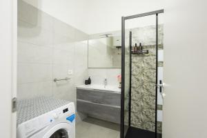 Koupelna v ubytování Casa Fiore - Appartamento nel Cuore del Salento + 15 fotografií