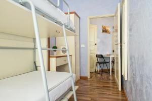 Postel nebo postele na pokoji v ubytování Navona Tower Relais