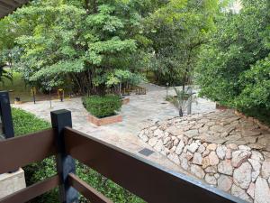 Um jardim em diRoma Thermas direto com o Grupo diRoma com acesso ao Acqua Park e Café da manhã