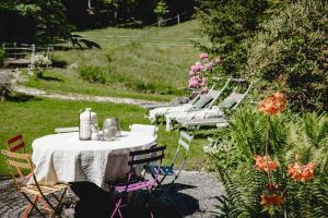 Vonkajšia záhrada v ubytovaní Waldach Villa