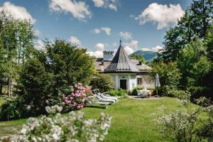 Vonkajšia záhrada v ubytovaní Waldach Villa
