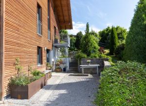 Zahrada ubytování CaLegna Ferienchalet