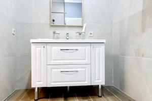 Koupelna v ubytování Tumar Hansa Ethno Hotel Astana