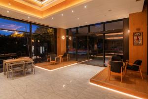 Meroddi Beyoğlu Residence的休息区
