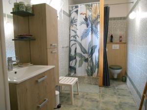 Koupelna v ubytování B&B la rivière + 33 fotografií