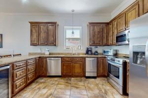 Køkken eller tekøkken på Beach Estate West