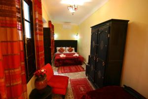 Postel nebo postele na pokoji v ubytování Riad Africa