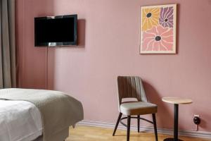 Televiisor ja/või meelelahutuskeskus majutusasutuses Karlskrona Stadshotell, Best Western Signature Collection