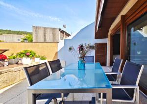 Balkón alebo terasa v ubytovaní Casa piscina boleros