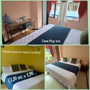 Postel nebo postele na pokoji v ubytování Casa SOL DE VERANO