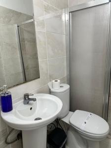 Et badeværelse på Lotus Pansiyon Sinop