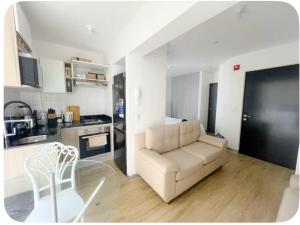 Kuchyň nebo kuchyňský kout v ubytování Hermoso Depa Monoambiente en Magdalena cerca a san isidro