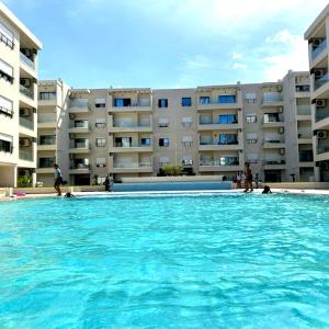 Piscina de la sau aproape de Beach, pool and slides Sousse Monastir 41