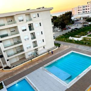 Piscina de la sau aproape de Beach, pool and slides Sousse Monastir 41
