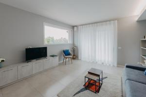 Μια τηλεόραση ή/και κέντρο ψυχαγωγίας στο Villa Dama Holiday Apartments