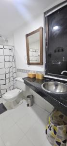 Koupelna v ubytování Zona Rosa Loft 3 huéspedes