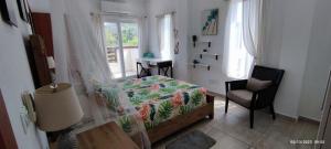 Postel nebo postele na pokoji v ubytování Las Palmas villa two bedrooms