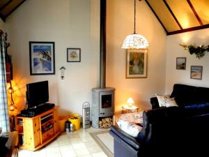 Posezení v ubytování Seagull's Nest Modern Retreat + 29 fotografií