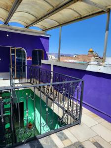 Balkón nebo terasa v ubytování Hostal Tequila