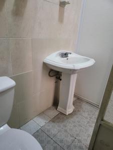 Koupelna v ubytování Hostal Tequila