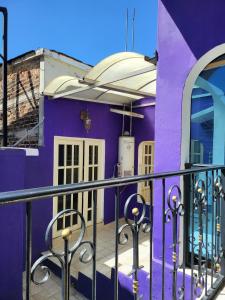 Balkón nebo terasa v ubytování Hostal Tequila