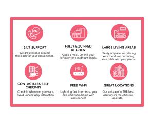 a brochure for a technology company with a diagram at Modern 2BR CozySuites on Town Lake waterfront 03 in Tempe