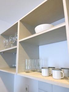 Köök või kööginurk majutusasutuses Departamento amoblado en Luque