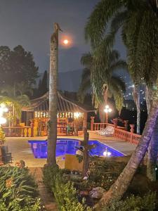 Kolam renang di atau dekat dengan Finca Hotel Villa Camila