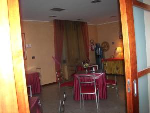Posezení v ubytování Albergo Sangrilà