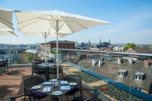 Balkón nebo terasa v ubytování INNSiDE by Meliá Aachen + 37 fotografií