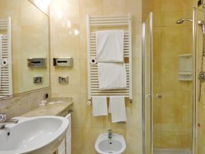 Kúpeľňa v ubytovaní Hotel Tiffany Milano