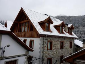 Metsola Apartamentos Rurales v zimě