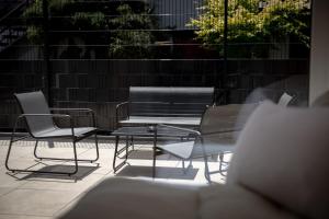 Area soggiorno di KopfRausch Appartements