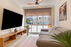 TV a/nebo společenská místnost v ubytování Casa Calma Zona Hospital