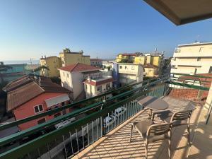 Ban công/sân hiên tại Mareblu 45 - Seaview Luxury Apartment