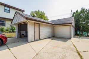 Bygningen som feriehuset ligger i