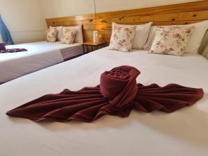 Letto o letti in una camera di Baan Hello Samed