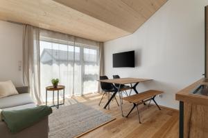 TV a/nebo společenská místnost v ubytování KopfRausch Appartements