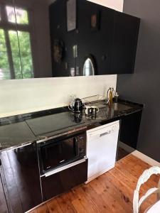 Η κουζίνα ή μικρή κουζίνα στο Appartement Maison Eugenie