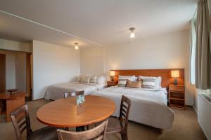 Postel nebo postele na pokoji v ubytování Hotel Vest Mar
