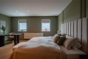Postel nebo postele na pokoji v ubytování Hotel Vest Mar