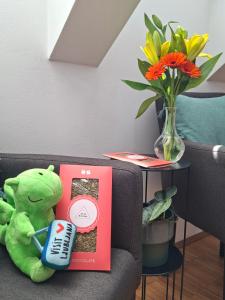 Posezení v ubytování ATIK ROOMS
