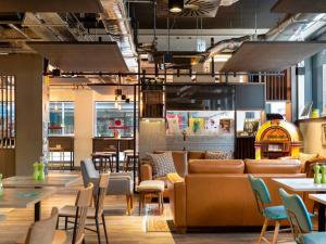 Posezení v ubytování ibis Styles Glasgow Central