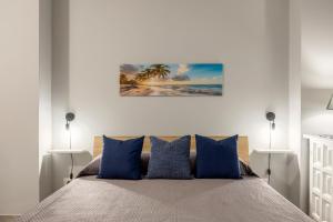 Postel nebo postele na pokoji v ubytování Casa vacanza Naurra