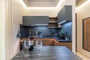 Cucina o angolo cottura di Aegean View