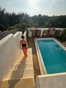 Πισίνα στο ή κοντά στο Hidden Gem 5 Bed Villa in Shela with Pool and AC