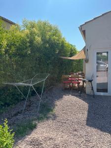 Zahrada ubytování Gite du paradis